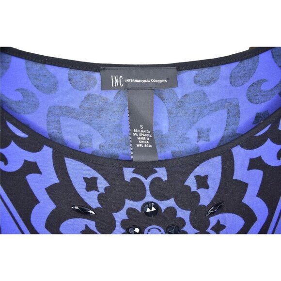 INC INTERNATIONAL CONCEPT bell‎ sleeves tunic top - Picture 6 of 6